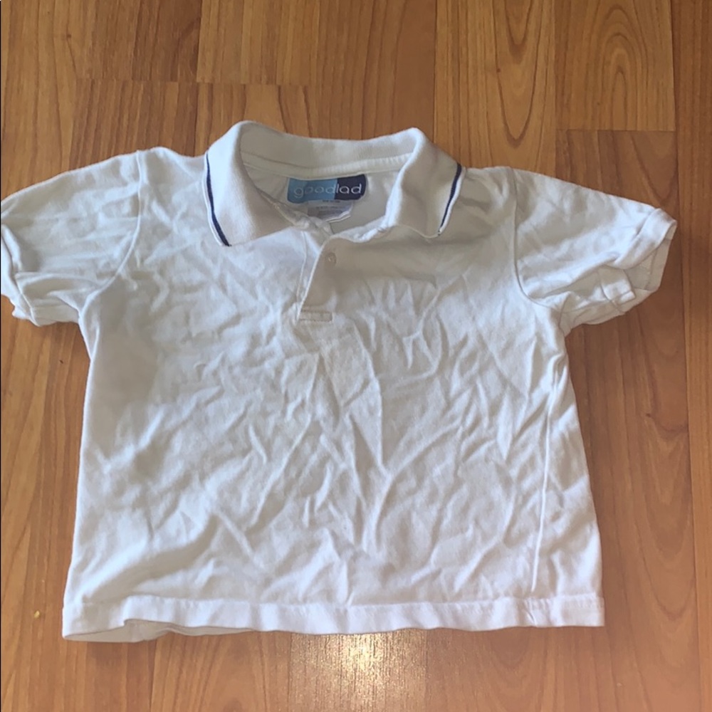 white tee